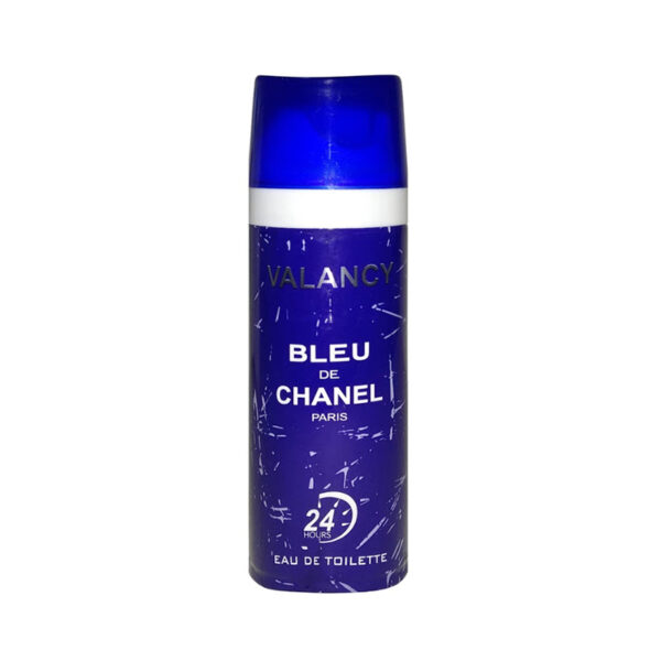 اسپری خوشبو کننده بدن مردانه والانسی مدل Bleu De Chanel حجم 200 میلی لیتر