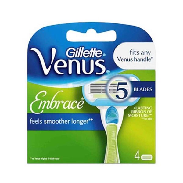 تیغ یدک اصلاح ژیلت پنج تیغه ونوس امبریس Venus Embrace