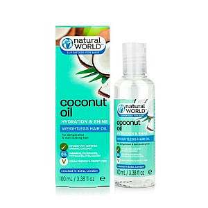 روغن مو نچرال ورد مدل روغن نارگیل Natural World Coconut Oil
