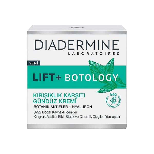 کرم ضد چروک روز دیادرمین چای سبز مدل بوتولوژی | Diadermine Lift+Botology