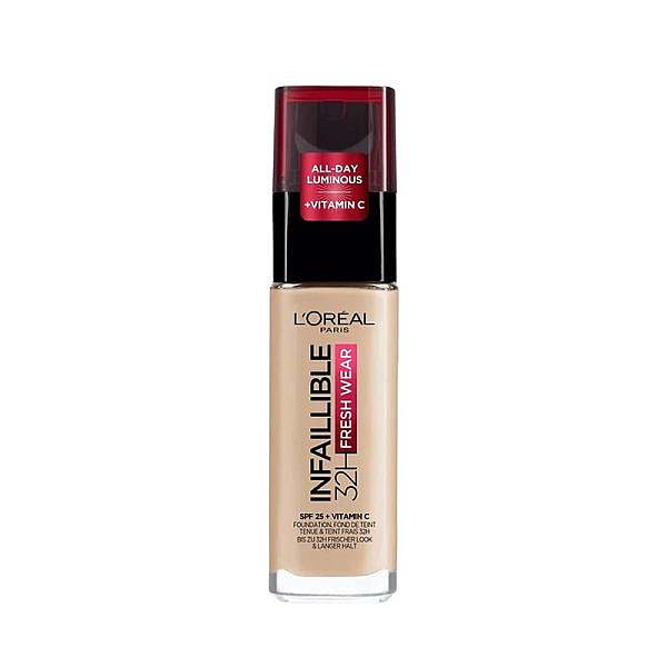 کرم پودر 32 ساعته لورال مدل Infaillible Fresh Wear با Spf25 حجم 30 میل
