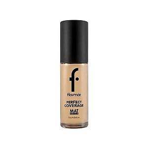 کرم پودر مات فلورمار مدل Perfect Covarage حجم 30 میل Flormar