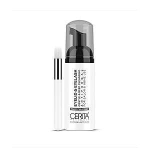 فوم شستشوی پلک و مژه سریتا حجم ۶۰ میل Eyelid & Eyelash Foam CERITA