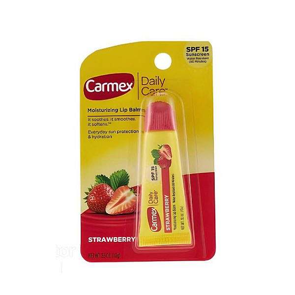 بالم لب مرطوب کننده کارمکس حاوی عصاره توت فرنگی با Carmax spf15