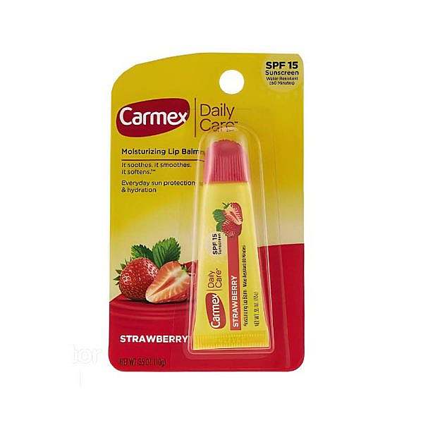 بالم لب مرطوب کننده کارمکس حاوی عصاره توت فرنگی با Carmax spf15