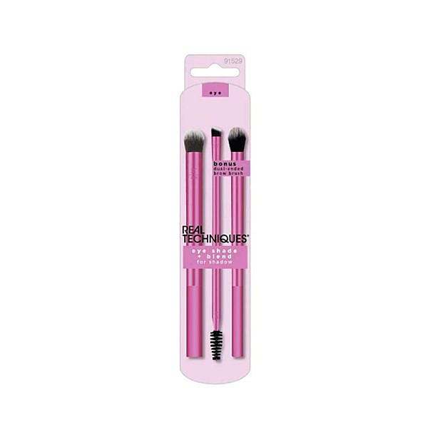 ست براش 3 عددی ریل تکنیکس مدل Real Techniques Dual Blend